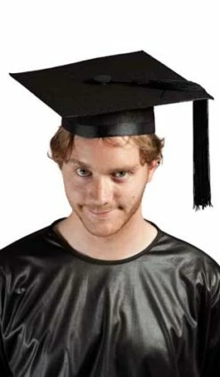 Chapeau Feutre étudiant Diamètre 59 Cm Couleur Noire