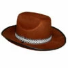 Chapeau Feutre Cow Boy Grand Modèle Marron 1 Chapeau Feutre Cow Boy Grand Modèle Marron -WIDMANN Magasin 11135 1370765369