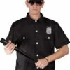 Costume Adulte Luxe Policier Chemise +casquette Taille Unique -WIDMANN Magasin 11206 1360231323