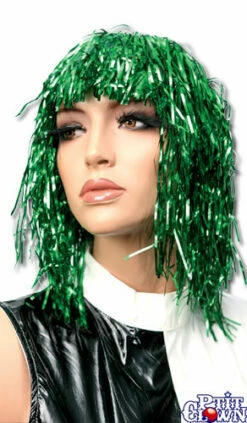 Perruque Disco - Verte