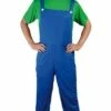 Costume Adulte Plombier Vert Et Bleu LUIGI -WIDMANN Magasin 22861 1358977845