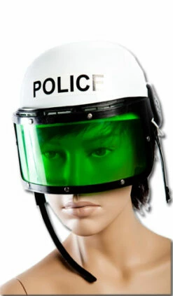 Casque Policier Plastique