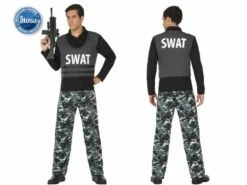 Costume Adulte Policier SWAT Taille M/L Et XL
