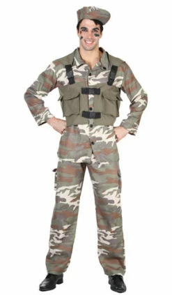 Costume Adulte Luxe Militaire Taille M/L