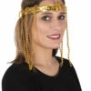 Bandeau Adulte égyptienne Doré Avec Serpent Et Perles -WIDMANN Magasin Bandeau Adulte egyptienne dore avec serpent et perles 91