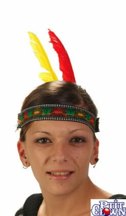 Bandeau Indien 2 Plumes