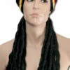 Béret Rasta En Velours Avec Dreadlocks -WIDMANN Magasin Beret rasta en velours avec dreadlocks