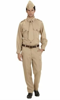 WIDMANN Costume Soldat Américain Taille L Et XL