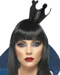 Couronne Reine Diabolique Noire