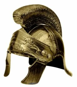 Casque De Romain Or - Plastique