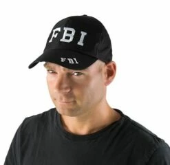 Casquette De Policier " F B I " Adulte