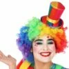 Chapeau De Clown Adulte Bibi Multicolore -WIDMANN Magasin Chapeau de clown Adulte Bibi multicolore