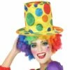 Chapeau De Clown Adulte Multicolore Souple -WIDMANN Magasin Chapeau de clown Adulte multicolore souple