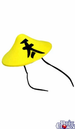 Chapeau Feutre Chinois - Jaune