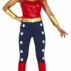 Costume Adulte Femme Super Héroïne " Wonder W. " Taille M -WIDMANN Magasin Costume Adulte Femme Super Heroine Wonder W Taille M