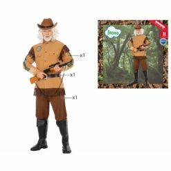 Costume Adulte Homme Buffalo Bill Taille M/L