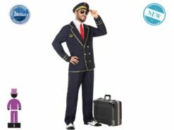 Costume Adulte Pilote De Ligne M/L