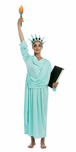 Costume Adulte " Statue De La Liberté " Taille Unique