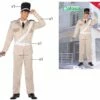 Costume Adulte De Gendarme De ST Tropez Taille M L -WIDMANN Magasin Costume Adulte de Gendarme de ST Tropez Taille M L