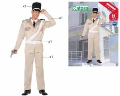 Costume Adulte De Gendarme De ST Tropez Taille M L