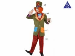 Costume Chapelier Fou Taille S X/S Ou M/L