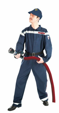 Costume Homme Pompier Taille M