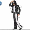 Costume Super Star Adulte Luxe Michael Jackson Noir -WIDMANN Magasin Costume Super Star adulte luxe Michael Jackson Noir 1
