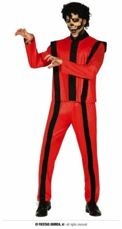 Costume Super Star Adulte Luxe Michael Thriller M