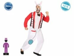 Costume Adulte De Lapin D' Alice Taille M/L