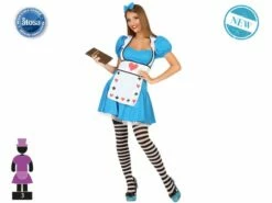 Costume Adulte Luxe Alice Taille XS/S Ou M/L