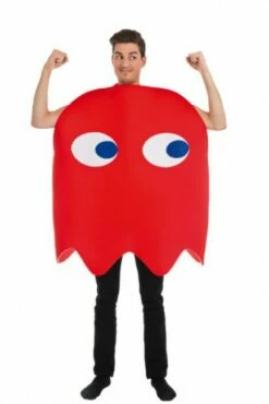 Costume De Fantome Rouge Taille Unique