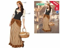 Costume Adulte Falbala Taille M/L Et XL