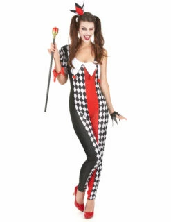 Costume Joker Femme Taille S/M Ou M/L