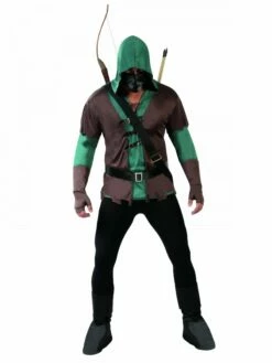 Déguisement Adulte De Robin Des Bois L'archer Masqué Taille M/L