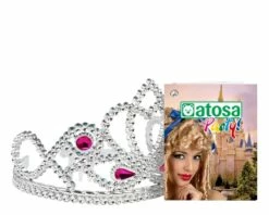 Diadème Princesse Plastique Argenté