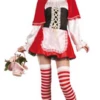Costume De Chaperon Rouge Adulte Sexy Taille S/M Et L/XL