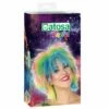 Perruque Adulte Femme Punk Multicolore -WIDMANN Magasin PERRUQUE ADULTE FEMME PUNK MULTICOLORE