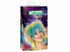 Perruque Adulte Femme Punk Multicolore