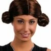 Perruque Princesse Leia 2 Perruque Princesse Leia -WIDMANN Magasin Perruque Princesse Leia Taille Adulte