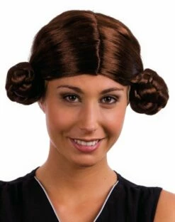 Perruque Princesse Leia