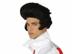 Perruque Rock Star Noir Homme