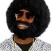Perruque Avec Barbe Et Moustaches Afro -WIDMANN Magasin Perruque avec Barbe et Moustaches Afro