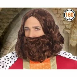 Perruque Et Barbe Médieval