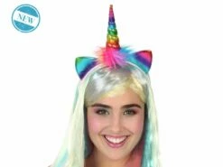 Serre Tête De Licorne Arc En Ciel