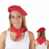 Béret Adulte En Laine De Couleur Rouge -WIDMANN Magasin beret adulte en laine de couleur rouge 46502