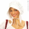 WIDMANN Bonnet De Laitière Blanc Adulte -WIDMANN Magasin bonnet de laitiere blanc adulte