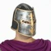 Casque De Chevalier Armure Mobile Adulte -WIDMANN Magasin casque de chevalier armure mobile adulte