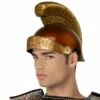 Casque De Romain Marron Et Or - Plastique -WIDMANN Magasin casque de romain marron et or plastique