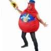 Costume Bouteille D'Orangina Rouge -WIDMANN Magasin ce costume de bouteille de soda oranginaz rouge est pour 3