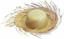 Chapeau De Paille Véritable Naturel